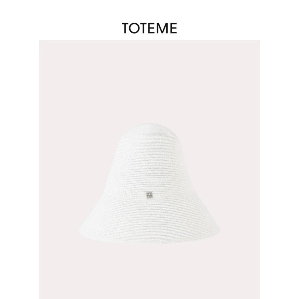 Toteme Elegant woven straw hat - Picture 5 of 6